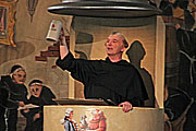 Michael Lerchenberg 2010 letztmals als Fastenprediger "Bruder Barnabas" (Foto: Martin Schmitz)